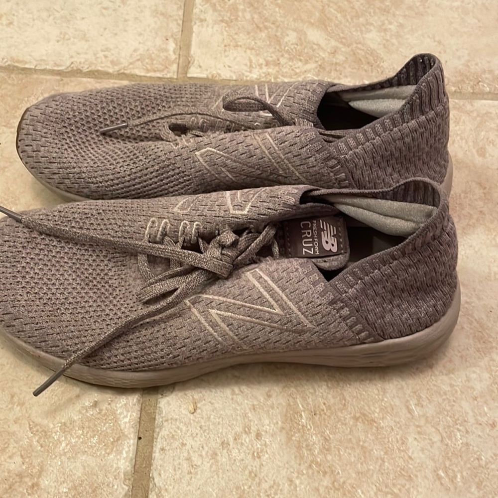 Barely worn New Balance Fresh Foam Cruz sneakers